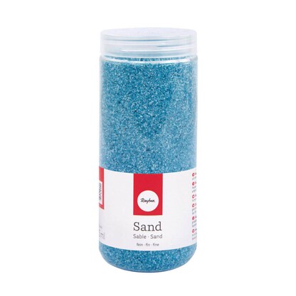 Artikelbild für Rayher Dekosand hellblau fein Ø 0,01-0,05 mm, 1 St., Artikelnummer 151751