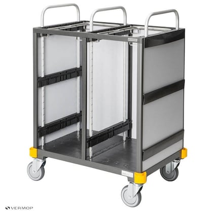 Artikelbild für VERMOP Wäschewagen Equipe 2x 120 l, Artikelnummer 188757