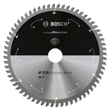 Artikelbild 1 für BOSCH Standard for Aluminium Kreissägeblatt 216,0 mm, 64 Zähne, 1 St., Artikelnummer 454357