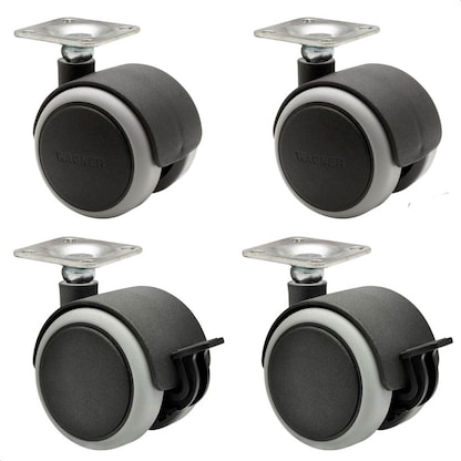 Artikelbild für WAGNER® design yourself Rollen für Schränke und Regale RO 1728, 4 St., Artikelnummer 418578