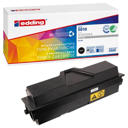Artikelbild für edding EDD-5010 schwarz Toner kompatibel zu KYOCERA TK-160, Artikelnummer 284517