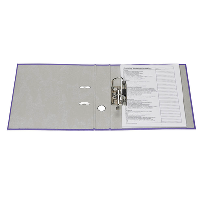 Artikelbild 2 für bene No.1 Power Ordner violett Kunststoff 5,2 cm DIN A4, 1 St., Artikelnummer 594842