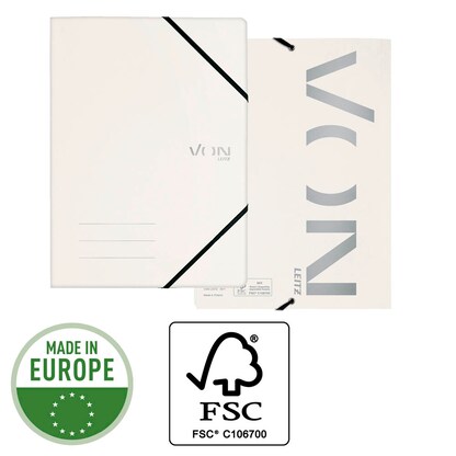 Artikelbild 5 für VON LEITZ Eckspanner DIN A4 weiß, 1 St., Artikelnummer 635239