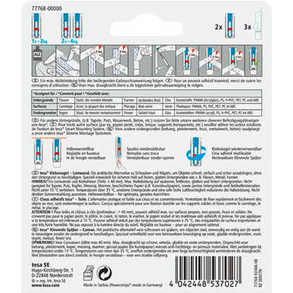 Artikelbild 2 für tesa Klebenagel für max. 2,0 kg, 2,2 x 4,4 cm, 2 St., Artikelnummer 739067