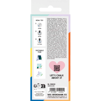 Artikelbild 4 für folia BASIC Kreidemarker farbsortiert 1,0 - 2,0 mm, 5 St., Artikelnummer 768418