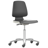 Artikelbild 1 für bimos Arbeitsdrehstuhl Labsit weiß, schwarz Kunstleder, Artikelnummer 470904