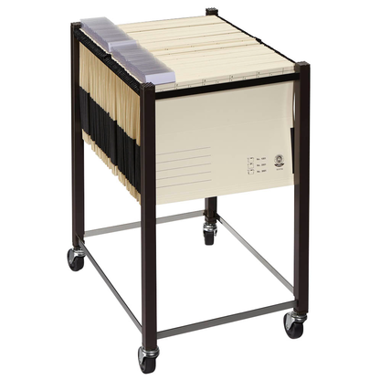 Artikelbild für LEITZ Hängemappenwagen braun für bis zu 40 A4 oder 30 A3 Hängemappen, Artikelnummer 801516