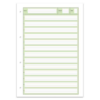 Artikelbild 2 für Staufen® Arbeitsblock Style DIN A4 1. Schuljahr liniert Lineatur 1, 1 St., Artikelnummer 242574