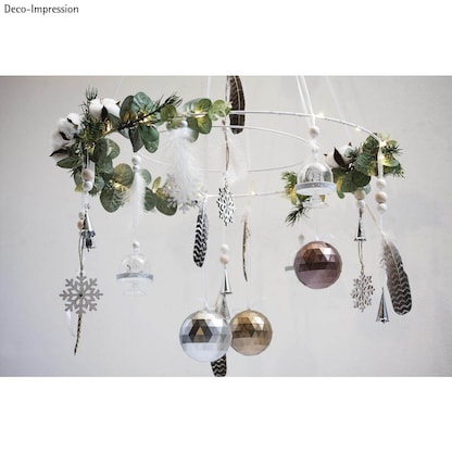 Artikelbild 2 für Rayher Deko-Anhänger Holz-Schneeflocken natur 6 St., Artikelnummer 628997