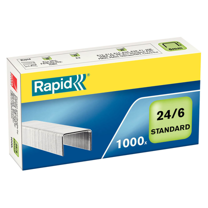 Artikelbild für Rapid Heftklammern Standard 24/6, 1.000 St., Artikelnummer 662957