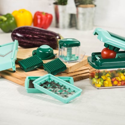 Artikelbild 2 für Genius Gemüseschneider manuell Nicer Dicer Fusion smart, 1 Set, Artikelnummer 895577