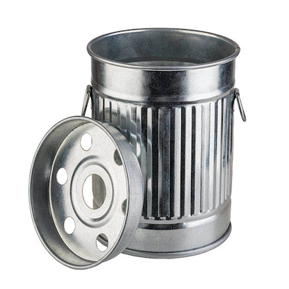 Artikelbild 2 für APS SMOKY Aschenbecher silber, 1 St., Artikelnummer 195277