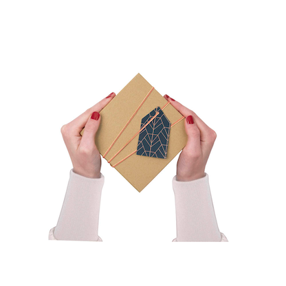 Artikelbild 4 für folia NATUR Geschenkboxen-Set braun, 12 St., Artikelnummer 418564