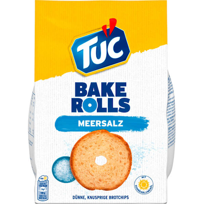 Artikelbild für TUC BAKE ROLLS MEERSALZ 150,0 g, 1 St., Artikelnummer 532182