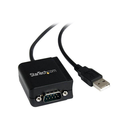 Artikelbild für StarTech.com USB 2.0 A/RS232 Kabel 1,8 m schwarz, 1 St., Artikelnummer 849962