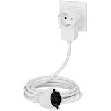 Artikelbild 1 für hama Powerplug Verlängerungskabel 3,0 m weiß, Artikelnummer 533154