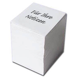 Artikelbild 1 für Notizzettel lose weiß 9,7 x 9,7 cm, ca. 500 Blatt, 1 Pack, Artikelnummer 506667