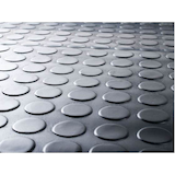 Artikelbild 1 für WESEMEYER Gummimatte mit Flachnoppen schwarz 120,0 x 200,0 cm, Artikelnummer 776507