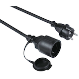 Artikelbild 1 für hama Verlängerungskabel 10,0 m schwarz, Artikelnummer 840464