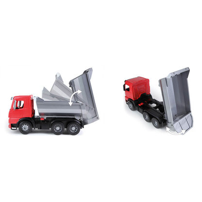 Artikelbild 3 für LENA Worxx Muldenkipper Mercedes Benz Arocs Sandfahrzeug rot, Artikelnummer 879722