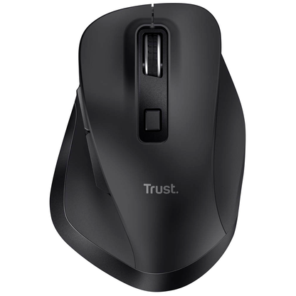 Artikelbild 2 für Trust Fyda Comfort Eco Maus ergonomisch kabellos schwarz, Artikelnummer 975401
