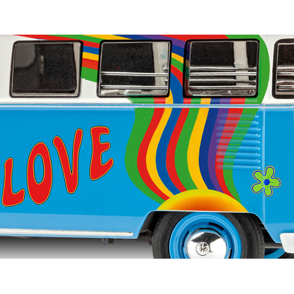 Artikelbild 6 für Revell Volkswagen 07050 Samba Bus T1 Flower Power Bausatz, Artikelnummer 201446