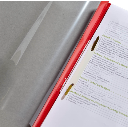 Artikelbild 4 für VELOFLEX Heftstreifen weiß Kunststoff, 10 St., Artikelnummer 813022