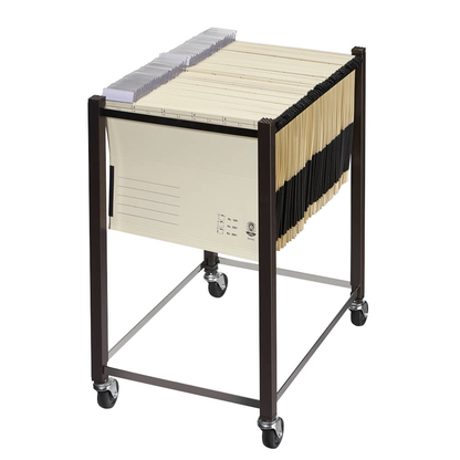 Artikelbild 3 für LEITZ Hängemappenwagen braun für bis zu 40 A4 oder 30 A3 Hängemappen, Artikelnummer 801516