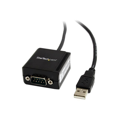 Artikelbild 2 für StarTech.com USB 2.0 A/RS232 Kabel 1,8 m schwarz, 1 St., Artikelnummer 849962