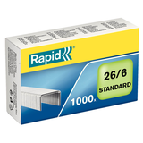 Artikelbild 1 für Rapid Heftklammern Standard 26/6, 1.000 St., Artikelnummer 662973