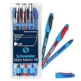 Artikelbild 1 für Schneider Kugelschreiber Slider Memo farbsortiert, Schreibfarbe: farbsortiert, 3 St., Artikelnummer 389841