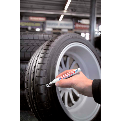 Artikelbild 9 für edding 8050 Reifenmarker weiß 2,0 - 5,0 mm, 1 St., Artikelnummer 863597