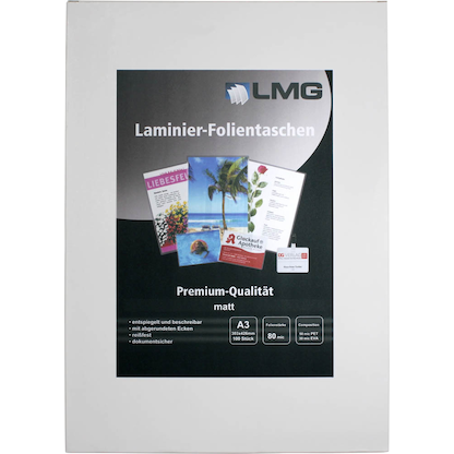 Artikelbild 2 für LMG Laminierfolien matt für A3 80 micron, 100 St., Artikelnummer 233770