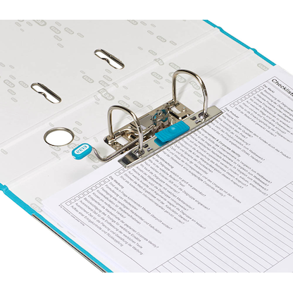 Artikelbild 7 für ELBA smart Pro Ordner türkis Kunststoff 5,0 cm DIN A4, 1 St., Artikelnummer 131987