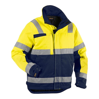 Artikelbild für BLAKLÄDER® Herren Warnjacke Winter 4862 gelb, marine Größe XL, Artikelnummer 720197
