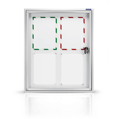Artikelbild 7 für magnetoplan Schaukasten CC alu 6x DIN A4 92,0 x 10,5 x 103,0 cm, 1 St., Artikelnummer 576203