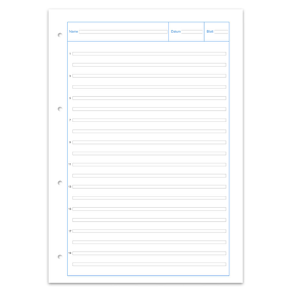 Artikelbild 2 für Staufen® Arbeitsblock Style DIN A4 3. Schuljahr liniert Lineatur 3, 1 St., Artikelnummer 242721