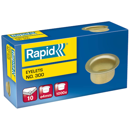 Artikelbild 2 für Rapid Ösen Ösen Nr.300 4 mm 4,0 mm, 1.000 St., Artikelnummer 662981