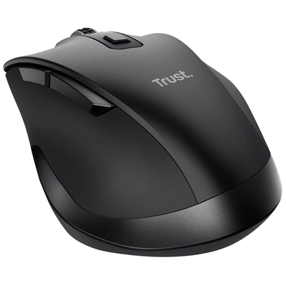 Artikelbild für Trust Fyda Comfort Eco Maus ergonomisch kabellos schwarz, Artikelnummer 975401