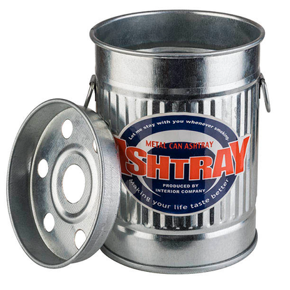 Artikelbild 3 für APS SMOKY Aschenbecher silber, 1 St., Artikelnummer 195277