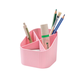 Artikelbild 1 für HAN Stiftehalter X-LOOP pastellrosa Kunststoff 4 Fächer 11,1 x 11,1 x 10,5 cm, Artikelnummer 372499