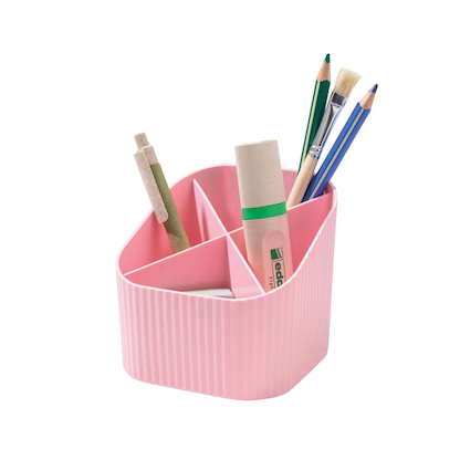 Artikelbild für HAN Stiftehalter X-LOOP pastellrosa Kunststoff 4 Fächer 11,1 x 11,1 x 10,5 cm, Artikelnummer 372499