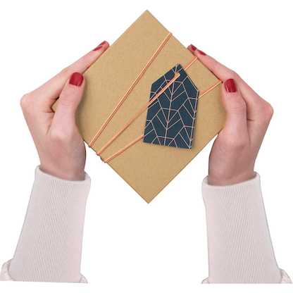 Artikelbild 5 für folia NATUR Geschenkboxen-Set braun, 12 St., Artikelnummer 418564