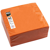 Artikelbild 1 für PROnappe Servietten orange 2-lagig 38,0 x 38,0 cm, 40 St., Artikelnummer 361887
