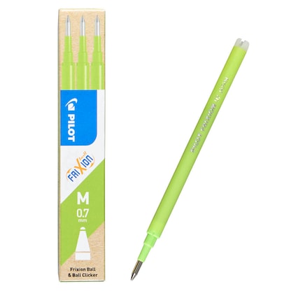 Artikelbild für PILOT FRIXION Tintenrollerminen hellgrün 0,4 mm 3 St., Artikelnummer 206524