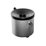 Artikelbild 1 für TKG Rondo senior Wandaschenbecher silber abschließbar, 1 St., Artikelnummer 407268