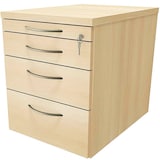 Artikelbild 1 für fm Sidney Rollcontainer königsahorn 4 Auszüge 43,4 x 60,0 x 54,0 cm, Artikelnummer 137747