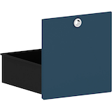 Artikelbild 1 für viasit System4 Schublade violettblau 37,5 x 37,5 x 37,5 cm, Artikelnummer 501753