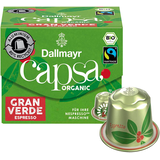 Artikelbild 1 für Dallmayr Capsa Gran Verde Espresso Bio-Kaffeekapseln, Arabicabohnen kräftig, 10 Stück, Artikelnummer 470894