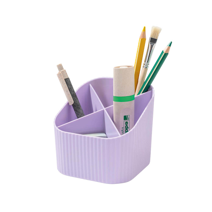 Artikelbild für HAN Stiftehalter X-LOOP pastelllila Kunststoff 4 Fächer 11,1 x 11,1 x 10,5 cm, Artikelnummer 372478